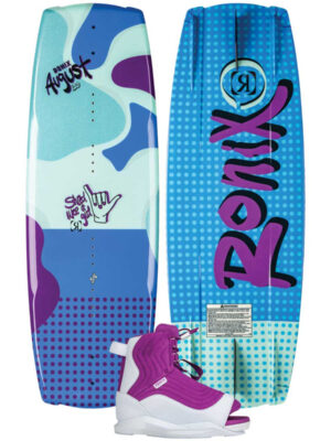 Ronix August Girl's Wakeboard Package w/ August Bindings 2026