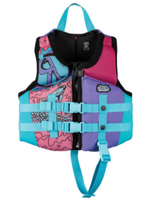 Ronix August Girl's CGA Life Jacket - Child (30-50lbs) [Pink/Purple]