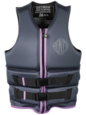 Ronix Avalon Women's Yes CGA Life Jacket [Ash/Violet]