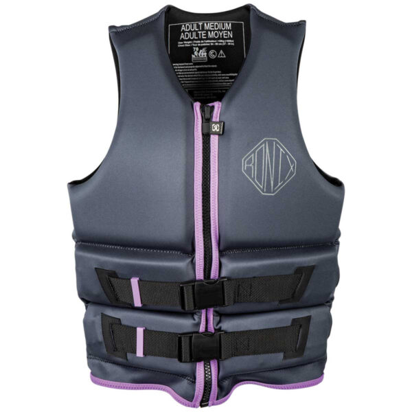 Ronix Avalon Women's Yes CGA Life Jacket [Ash/Violet]