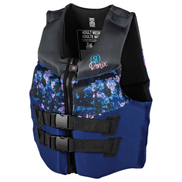 Ronix Daydream Women's Standard Fit CGA Life Jacket [Navy/Floral]