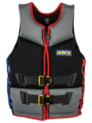 Ronix Driver's Ed Capella 3.0 Teen Boy's CGA Life Jacket [Grey/Black]