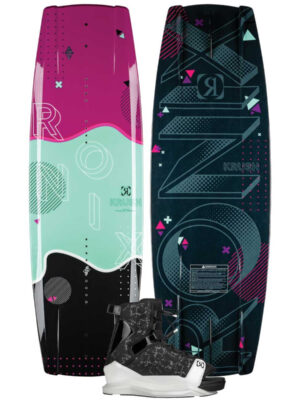 Ronix Krush Women's Wakeboard Package w/ Halo Bindings 2026