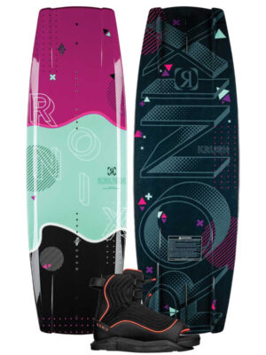 Ronix Krush Women's Wakeboard Package w/ Luxe Bindings 2026