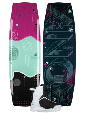 Ronix Krush Women's Wakeboard Package w/ Vision Pro Bindings 2026