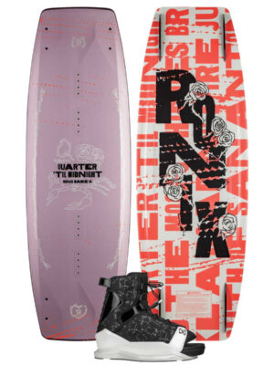 Ronix Quarter 'Til Midnight Women's Wakeboard Package w/ Halo Bindings 2026