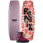 Ronix Quarter 'Til Midnight Women's Wakeboard Package w/ Rise Bindings 2026