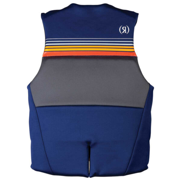 Ronix Realm Standard Fit CGA Life Jacket [Navy/Grey/Sunrise]