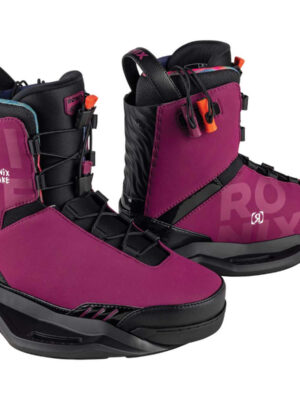 Ronix Rise Intuition Women's Wakeboard Bindings 2026 [Merlot/Peach]