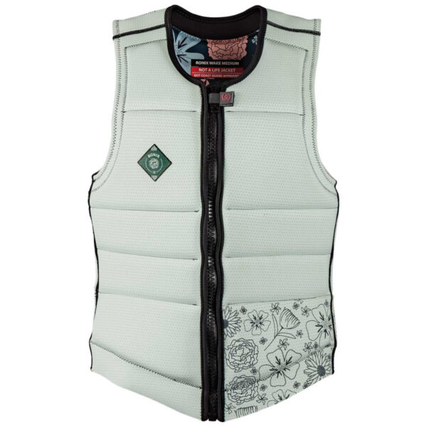 Ronix Rise Women's Comp Life Vest [Mint/Floral]