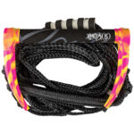 Ronix Silicone Bungee Wakesurf Rope & Handle Combo Surf 11 in. [Tropical Swirl]