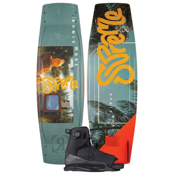 Ronix Supreme Wakeboard Package w/ Anthem Boa Bindings 2026