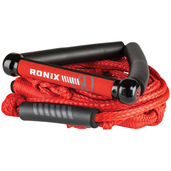 Ronix Bungee Wakesurf Rope & Handle Combo 10in. [Crimson Red]