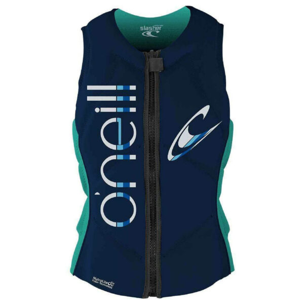 O'Neill Slasher (Abyss/Light Aqua) Women's Comp Life Vest