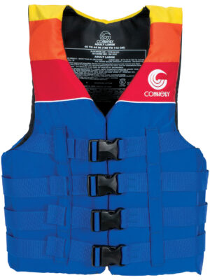 Connelly Men's 4-Belt Retro Nylon Life Jacket
