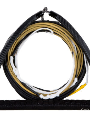 Ronix 727 Pro Wakefoil Handle w/ Rope Combo Black/Gold