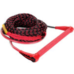 Proline 65' Launch Package w/ Poly-E Main (Red) Wakeboard Rope & Handle