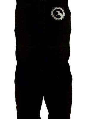Barefoot International Sleeveless Wetsuit Black W/ White Logo