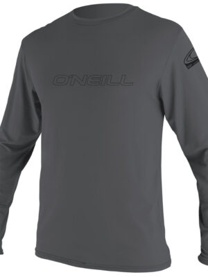 O'Neill Basic Skins L/S Sun Shirt - Smoke