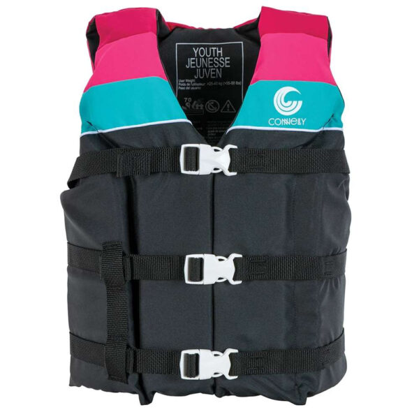 Connelly Girl's Youth Retro Nylon Life Jacket