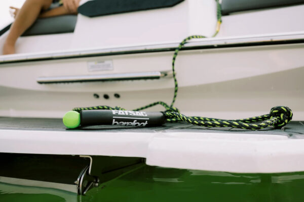 FatSac Wakesurf Rope & Handle Combo 25' [Green & Black]