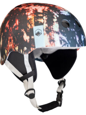 Liquid Force Flash Wakeboard Helmet [Black Tie Dye]