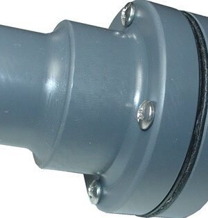 Fat Sac Fitting W755 - 1 1/8" Barbed Check Valve