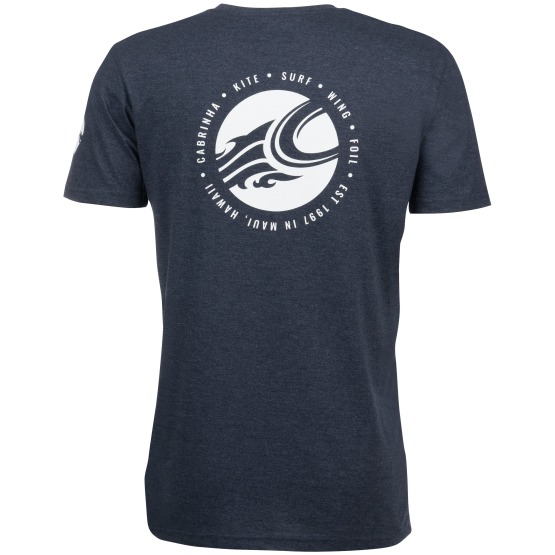 Mens T-Shirt Cabrinha Heathered Navy