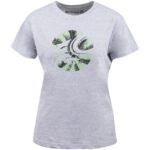 Womens T-Shirt Cabrinha Palm C Heather Grey