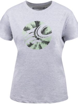 Womens T-Shirt Cabrinha Palm C Heather Grey