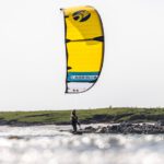 Kite Cabrinha Moto_X 2024 white / turquoise / black