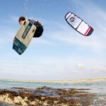 Kite Cabrinha Moto_X 2024 white / turquoise / black