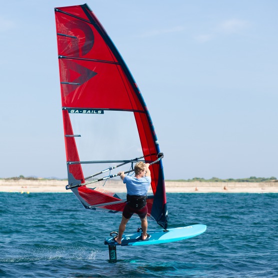 Windsurf sail GA-Sails Air Ride 2024 Red