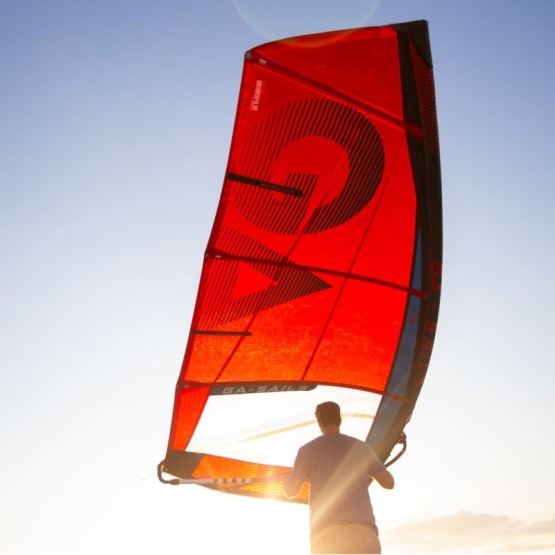 Windsurf sail GA-Sails Pilot 2024 Red