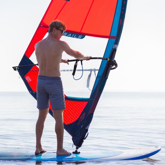 Windsurf sail GA-Sails Pilot 2024 Red