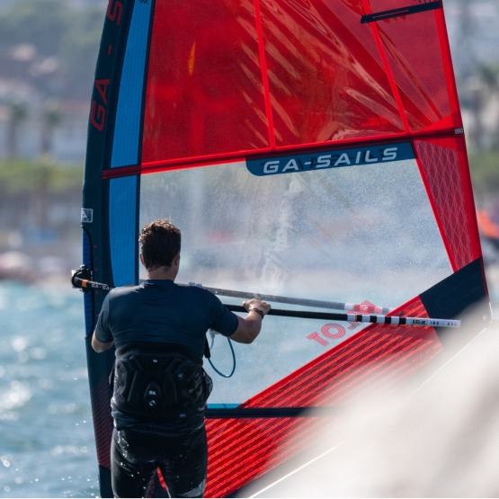 Windsurf sail GA-Sails Pilot 2024 Red