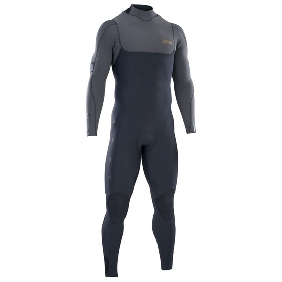 Mens wetsuit ION Seek Amp 5/4 Back Zip Black