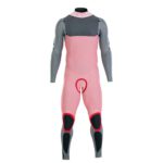 Mens wetsuit ION Seek Core 5/4 Back Zip Distorted-Black