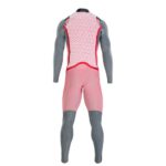 Mens wetsuit ION Seek Core 5/4 Back Zip Distorted-Black