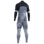 Mens wetsuit ION Seek Amp 3/2 Front Zip Tiedye-Ltd-Grey