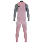 Mens wetsuit ION Seek Amp 3/2 Front Zip Tiedye-Ltd-Grey