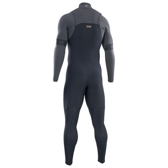 Mens wetsuit ION Seek Amp 3/2 Front Zip Black