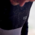 Mens wetsuit ION Seek Amp 3/2 Front Zip Black