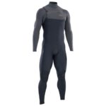 Mens wetsuit ION Seek Amp 3/2 Front Zip Black