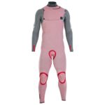 Mens wetsuit ION Seek Amp 3/2 Front Zip Black