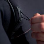 Mens wetsuit ION Seek Amp 3/2 Front Zip Black