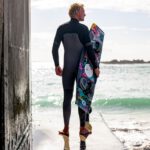 Mens wetsuit ION Seek Amp 3/2 Front Zip Black