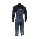 Mens wetsuit ION Seek Core 4/3 Overknee LS Front Zip Distorted-Black