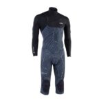 Mens wetsuit ION Seek Core 4/3 Overknee LS Front Zip Distorted-Black