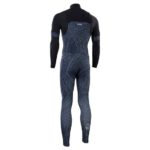 Mens wetsuit ION Seek Core 5/4 Front Zip Distorted-Black